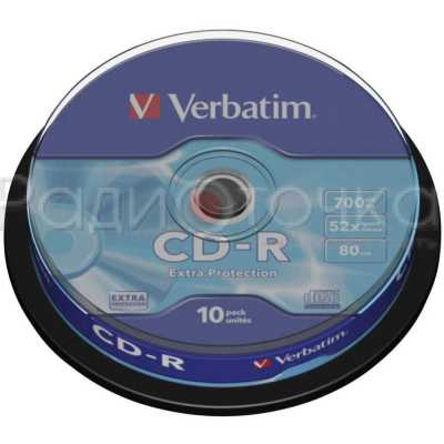 CD-R Verbatim 700MB 52x Slim