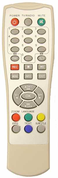 Пульт ДУ SAT World Vision T40/ T43/ T53, DVB-T2