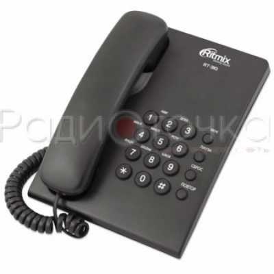 Телефон RITMIX RT-310 black