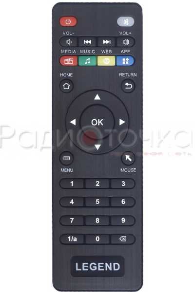 Пульт ДУ SAT LEGEND RST-B1103HD IPTV