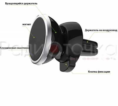Держатель универсальный Т01 магнитный, на воздуховод (C3)