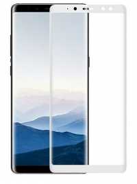 Защитное стекло для Samsung Galaxy A8+ (2018) white 2.5D