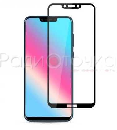 Защитное стекло для Huawei Honor Play black 2.5D