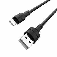 DATA кабель BOROFONE BX30 Silicone USB 2.0 - Apple 8-pin, 2.4A, 1м