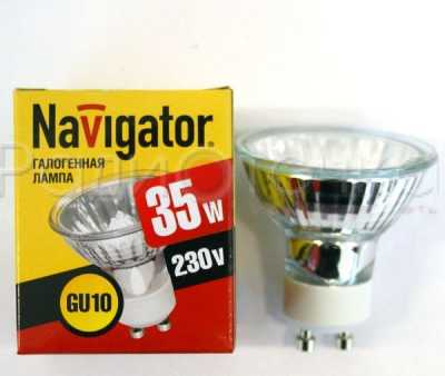 Лампа Navigator JCDRC GU10 230V 35W NH-JCDRC 16-35-230