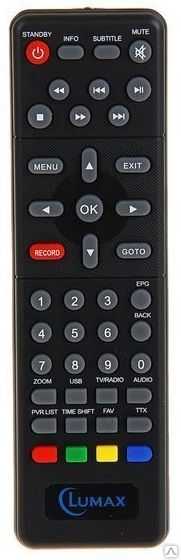 Пульт ДУ SAT Lumax DVBT2-1000 HD