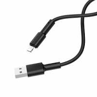 DATA кабель BOROFONE BX31 Silicone USB 2.0 - Apple 8-pin, 2.4A, 1м