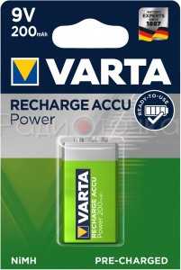 Аккумулятор Varta Ready2Use 6F22 200mAh 9V BL1