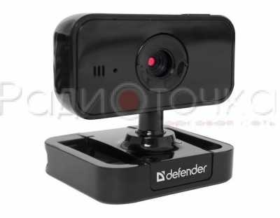 Веб-камера Defender G-lens 2535HD Black, 2 MП, HD720p, микрофон
