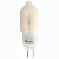 Лампа General G4 12V 3W(150lm) 2700 38x12