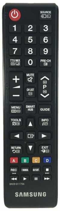 Пульт ДУ Samsung BN59-01175N(черный), BN59-01175Q (белый) оригинал