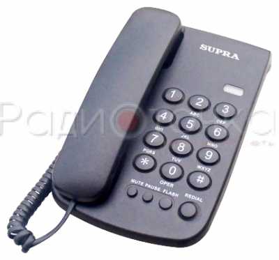 Телефон Supra STL-320 grey