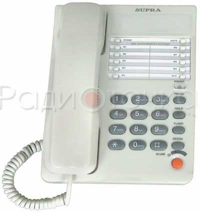 Телефон Supra STL-331 серый