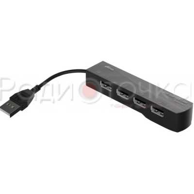 Концентратор USB 2.0 RITMIX CR-2406 black