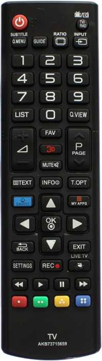 Пульт ДУ LG AKB73715659, AKB73715671, 3D, LCDTV