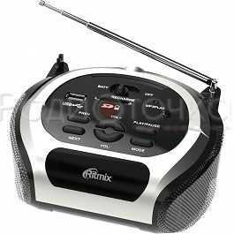 Магнитола RITMIX RBB-010 silver