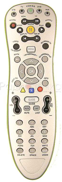 Пульт ДУ SAT MOTOROLA RC-1534849, MXV3, MXv4, RCU01 (Билайн)