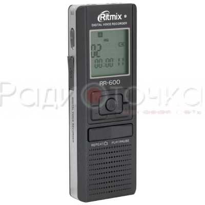 Диктофон RITMIX RR-600 2Gb Black