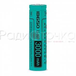 Аккумулятор VIDEX 18650 (3000mAh 3.7V Li-ION, без защиты)