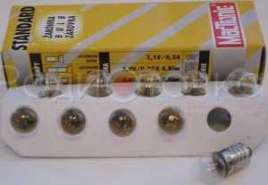 Лампа для фонарей Mactronic 4.8V 0.3A E10 G11*24
