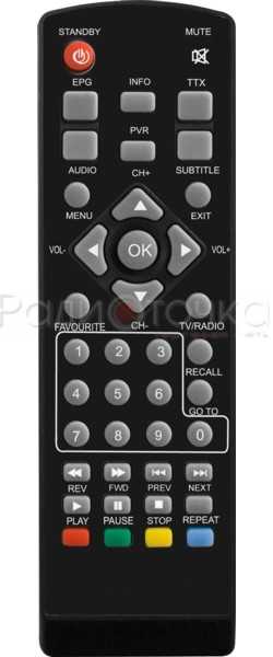 Пульт ДУ SAT MYSTERY MMP-75DT2, MMP-76DT2, 80DT (Hyundai) (вариант1)