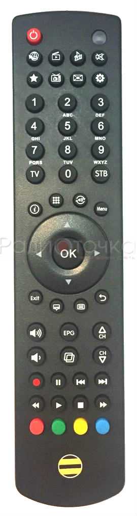 Пульт ДУ SAT Билайн SQ16080194, STB3310, T5-PM (МТС, Tatung, JUPITER, Mars) оригинал