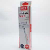 DATA кабель BYZ USB-Apple 30-pin, 1м (BL-602/604) белый