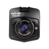 Видеорегистратор SHO-ME FHD-350 (1920х1080, 120°, G-сенсор, 2,4", MicroSD)