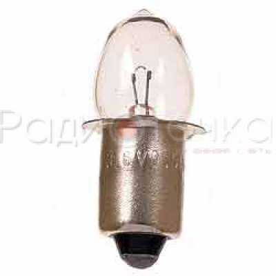 Лампа для фонарей Mactronic PR13 4.8V 0.5A P13.5s