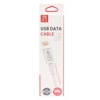 DATA кабель BYZ USB-Apple 8-pin, 2.1A, 1.2м (BL-608) белый