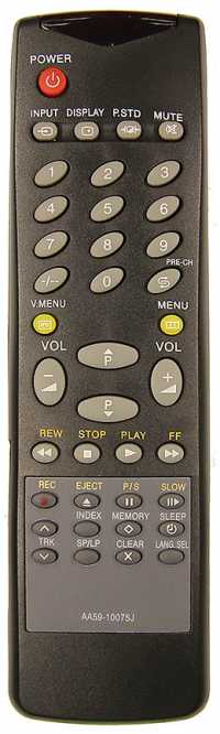 Пульт ДУ Samsung AA59-10075, AA59-10075F, 00006C  моноблок