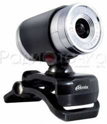 Веб-камера Ritmix RVC-007M 0,3 МПикс (микрофон)