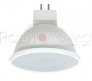 Лампа Ecola MR16 GU5.3 220V 8W 4200 51х50 Матовое стекло Premium