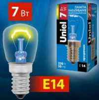 Лампа Uniel F25 E14 7W для ночников