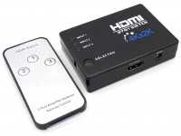 Переключатель HDMI (UltraHD4K) (гнездо) - 3HDMI(гнезда) с пультом