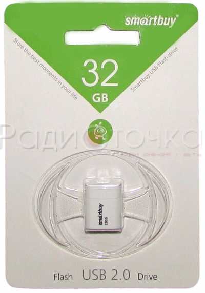Флэш-память 32Gb SmartBuy LARA (USB 2.0 до 25 Мбайт/сек)