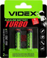 Элемент питания VIDEX LR03/286 Turbo BL2