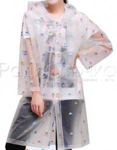 Дождевик детский на кнопках 82*47см